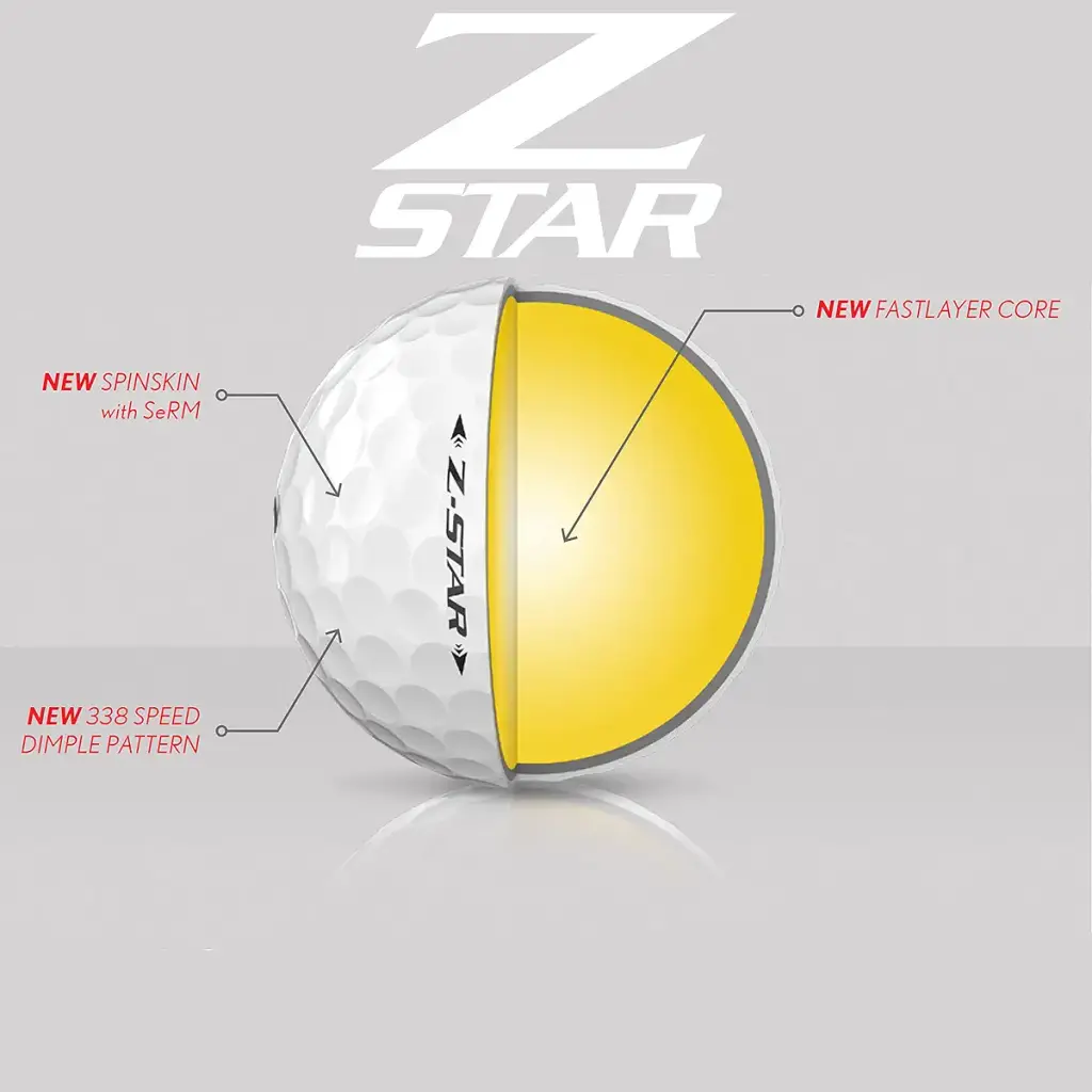 Srixon Prior Generation Z-Star Golf Balls White — Golf