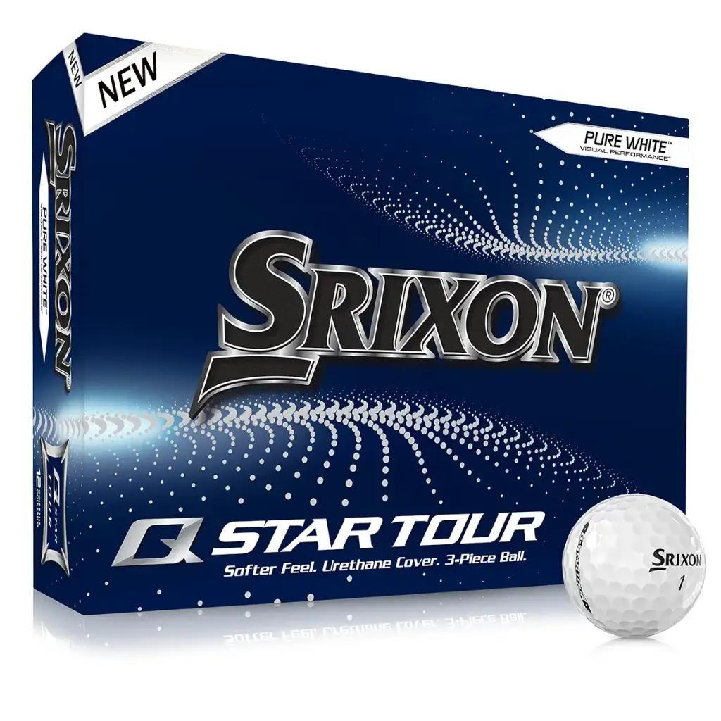 Srixon Q-Star Tour Golf Balls White