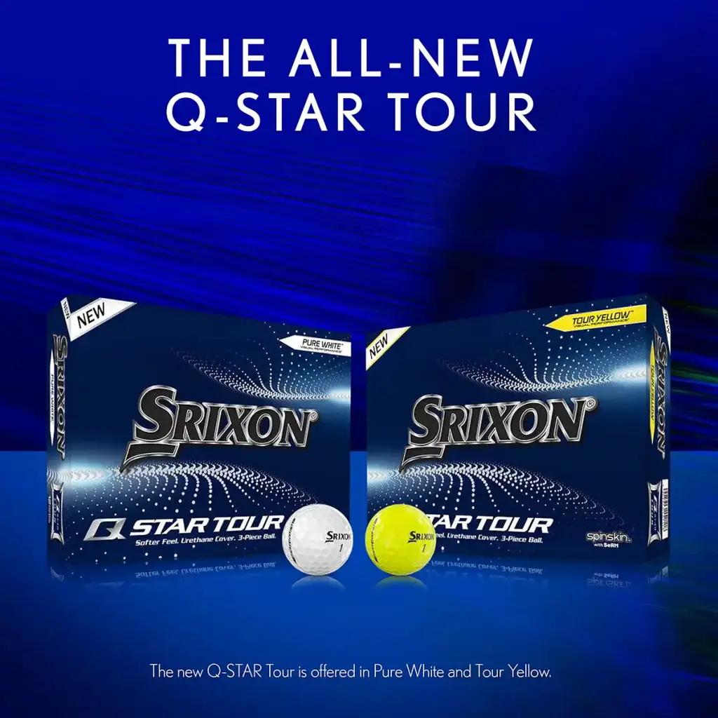 Srixon Q-Star Tour Golf Balls White — Srixon