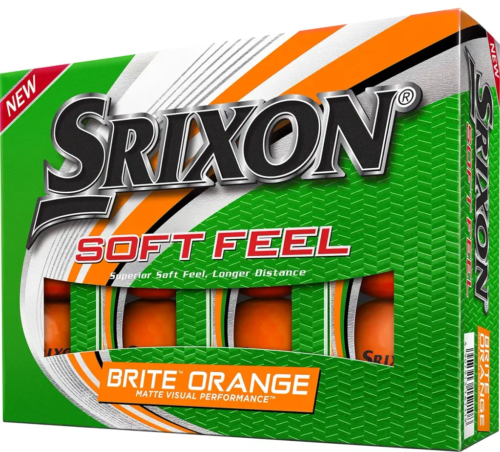 Srixon Soft Feel 12 Brite Orange Large