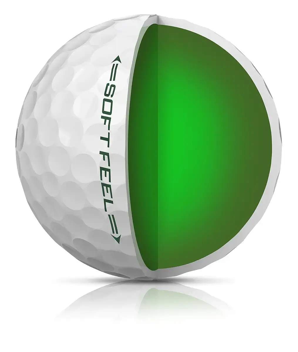 Srixon Soft Feel Golf Balls (One Dozen) White — Golf