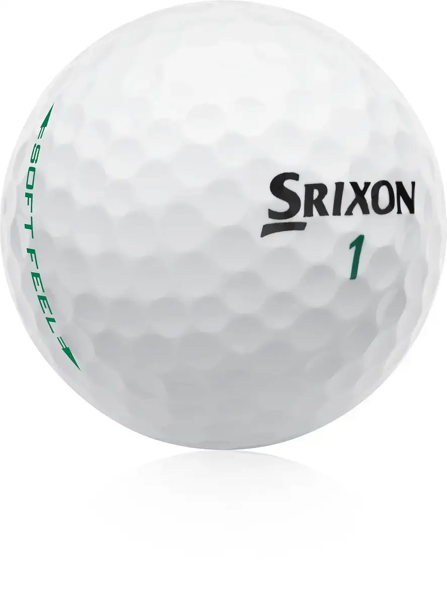 Srixon Soft Feel Golf Balls (One Dozen) White — Srixon