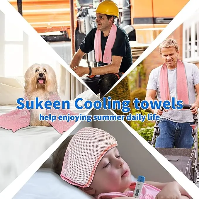 Sukeen Cooling Towel — 4 Pack, view 2