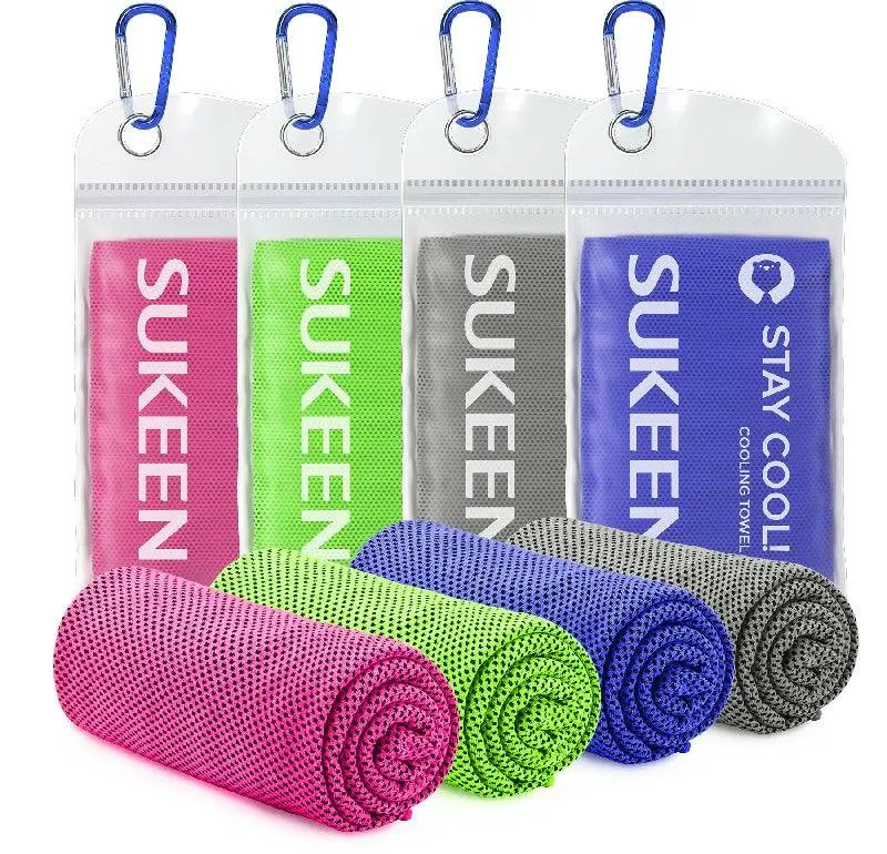 Sukeen Cooling Towel 40 × 12 in — 4 Pack, view 10