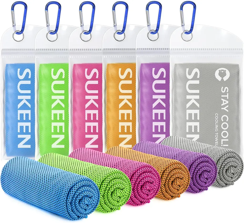 Sukeen Cooling Towel — 6 Pack — product image