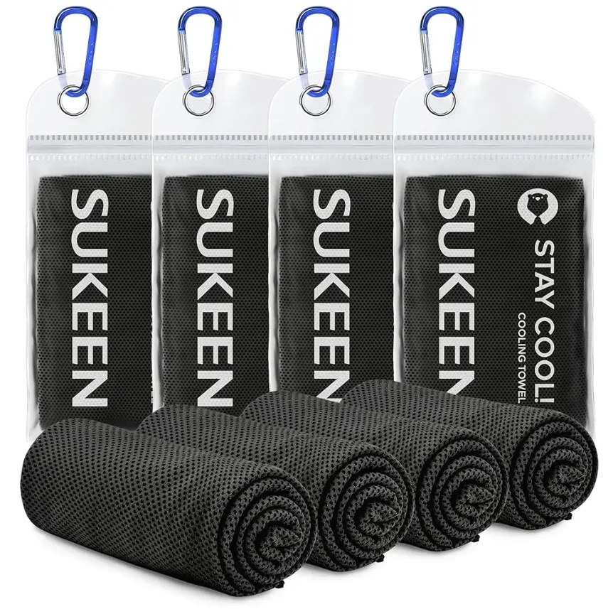 Sukeen Ice Cooling Towel — 4 Pack — product image