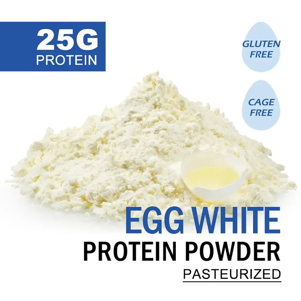Talcufon Egg White Protein Powder 8Oz Pasteurized No Additives High Protein Gluten-Free — 8 oz