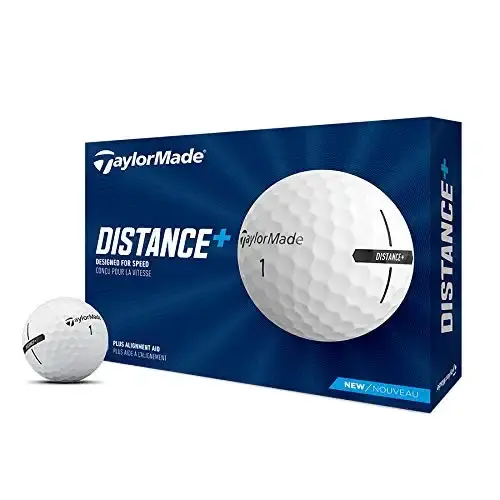 Taylor Made Distance+ White 12 Ball — TaylorMade
