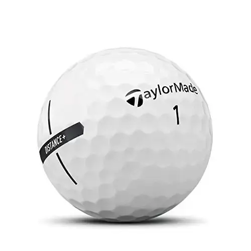 Taylor Made Distance+ White 12 Ball — Golf