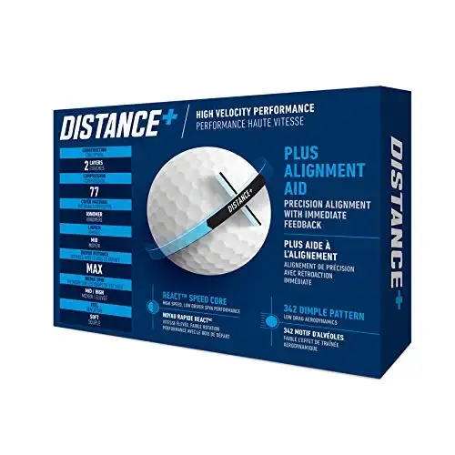 Taylor Made Distance+ White 12 Ball — TaylorMade