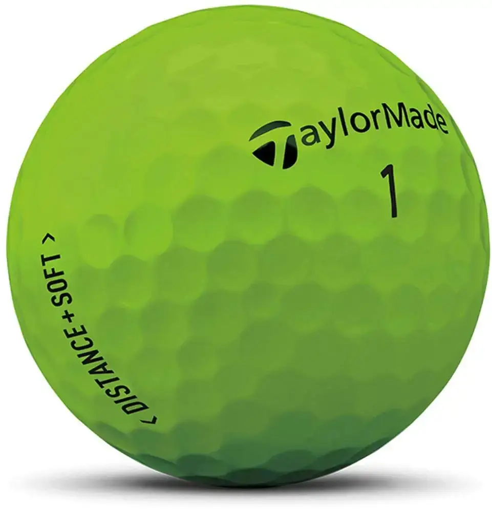 Taylormade M7174701 Men's Distance Distance + Soft 12P Golf Ball, Multicolor — Golf