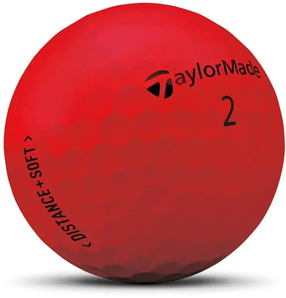 Taylormade M7174701 Men's Distance Distance + Soft 12P Golf Ball, Multicolor — TaylorMade