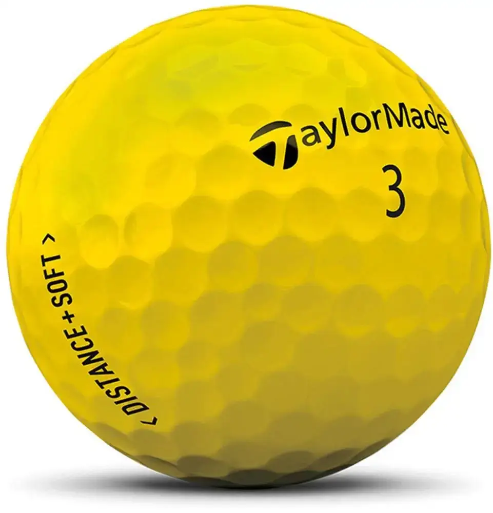 Taylormade M7174701 Men's Distance Distance + Soft 12P Golf Ball, Multicolor — Golf