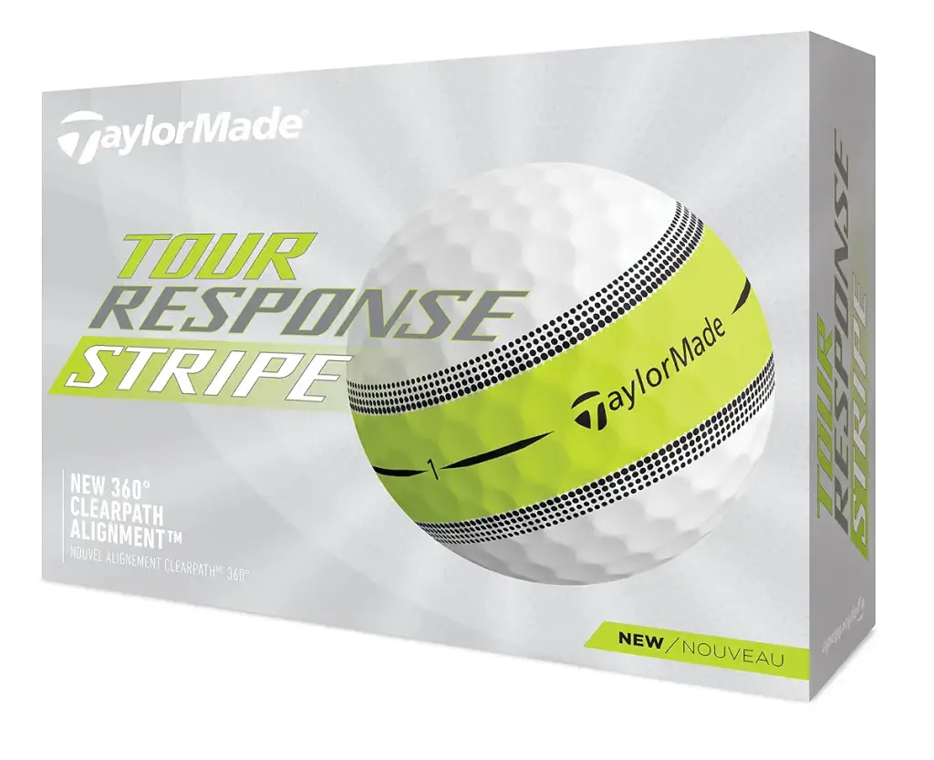 TaylorMade Tour Response Golf Ball 2022 Stripe