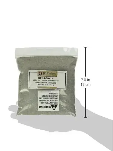 The Dirty Gardener 1 Pound Bentonite Powder Gray — 1 lb
