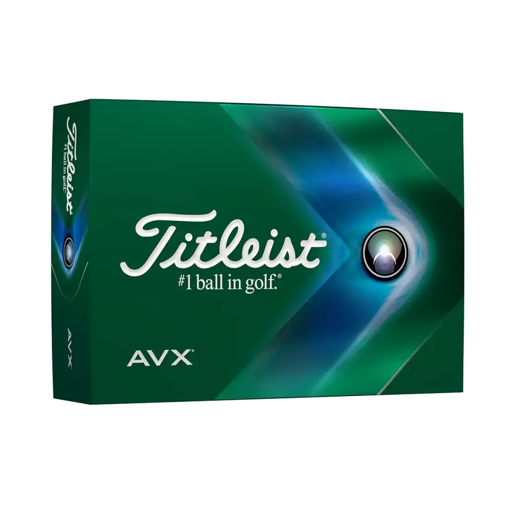 Titleist AVX Golf Balls (One Dozen) White Golf Balls