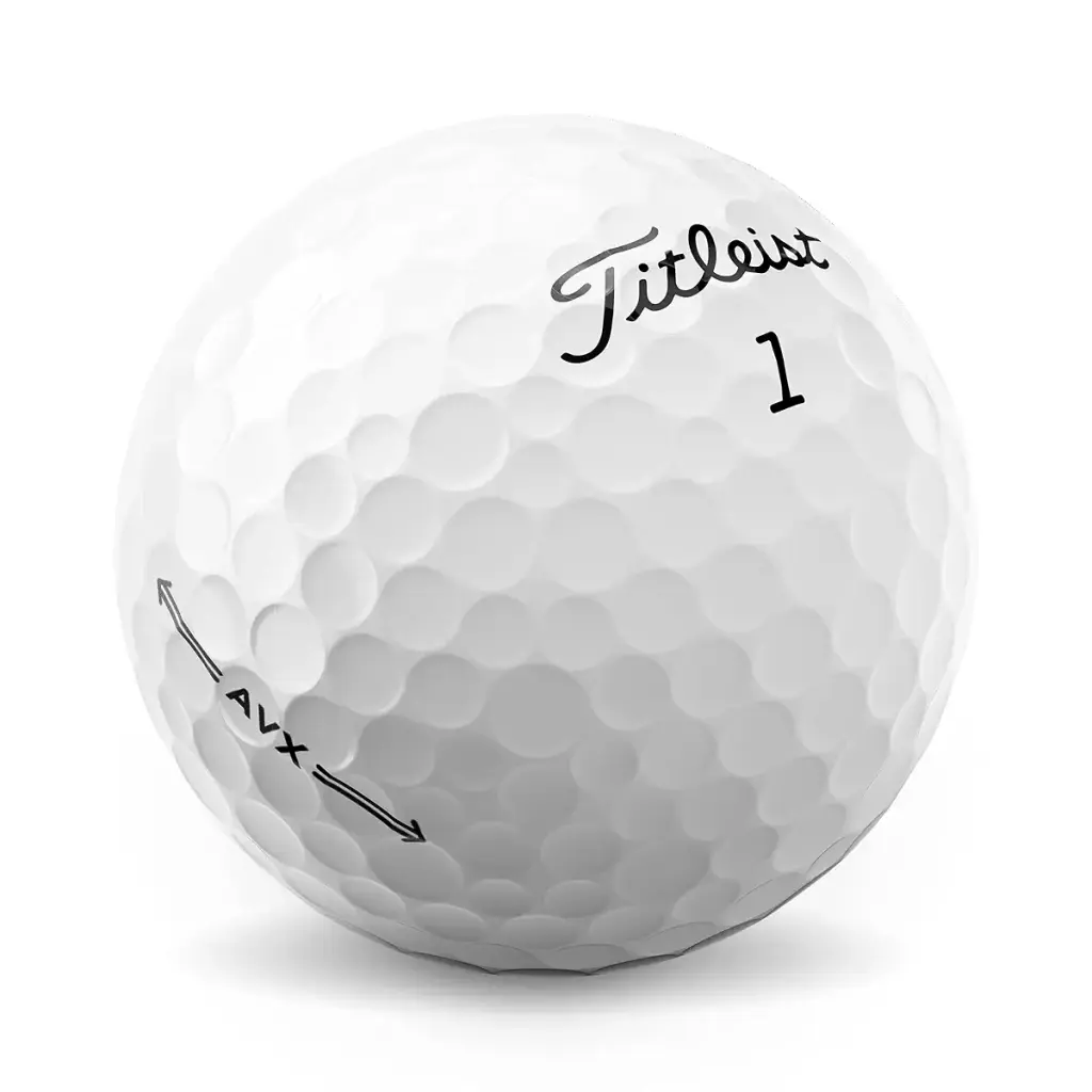 Titleist AVX Golf Balls (One Dozen) White Golf Balls — Golf