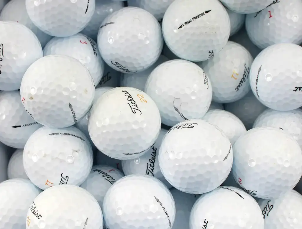 Titleist Player Mix 48 Recycled Golf Balls, White — Golf