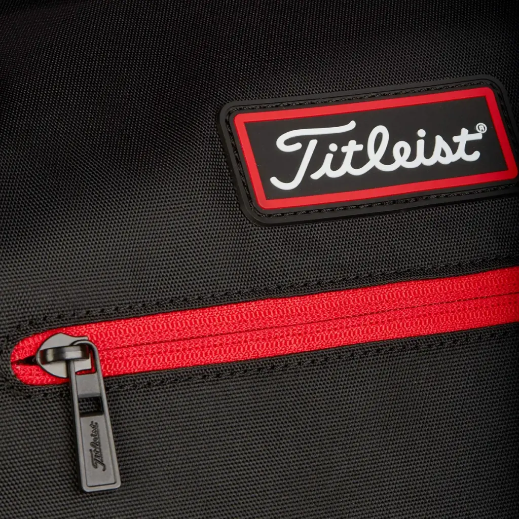 Titleist Players Boston Bag 2020 Black / Red — Titleist