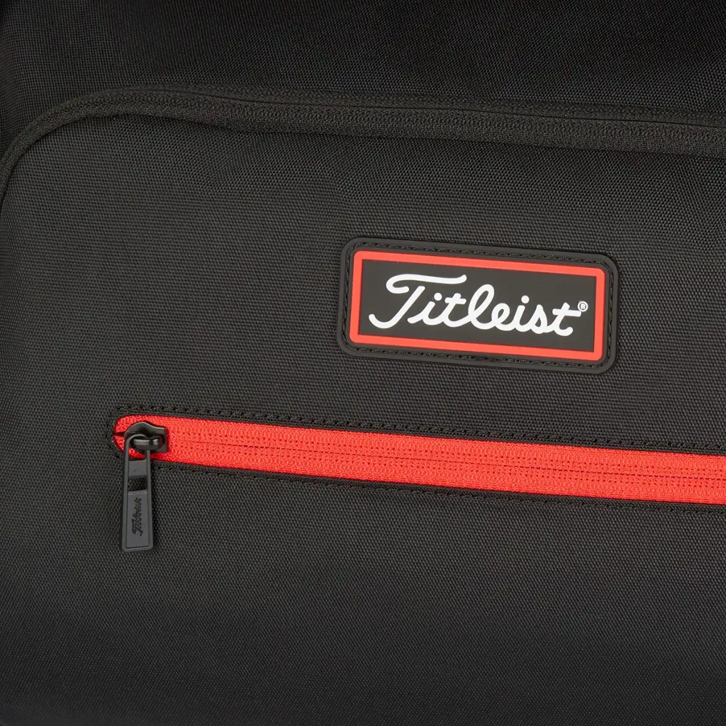 Titleist Players Duffel Black/Red — Golf