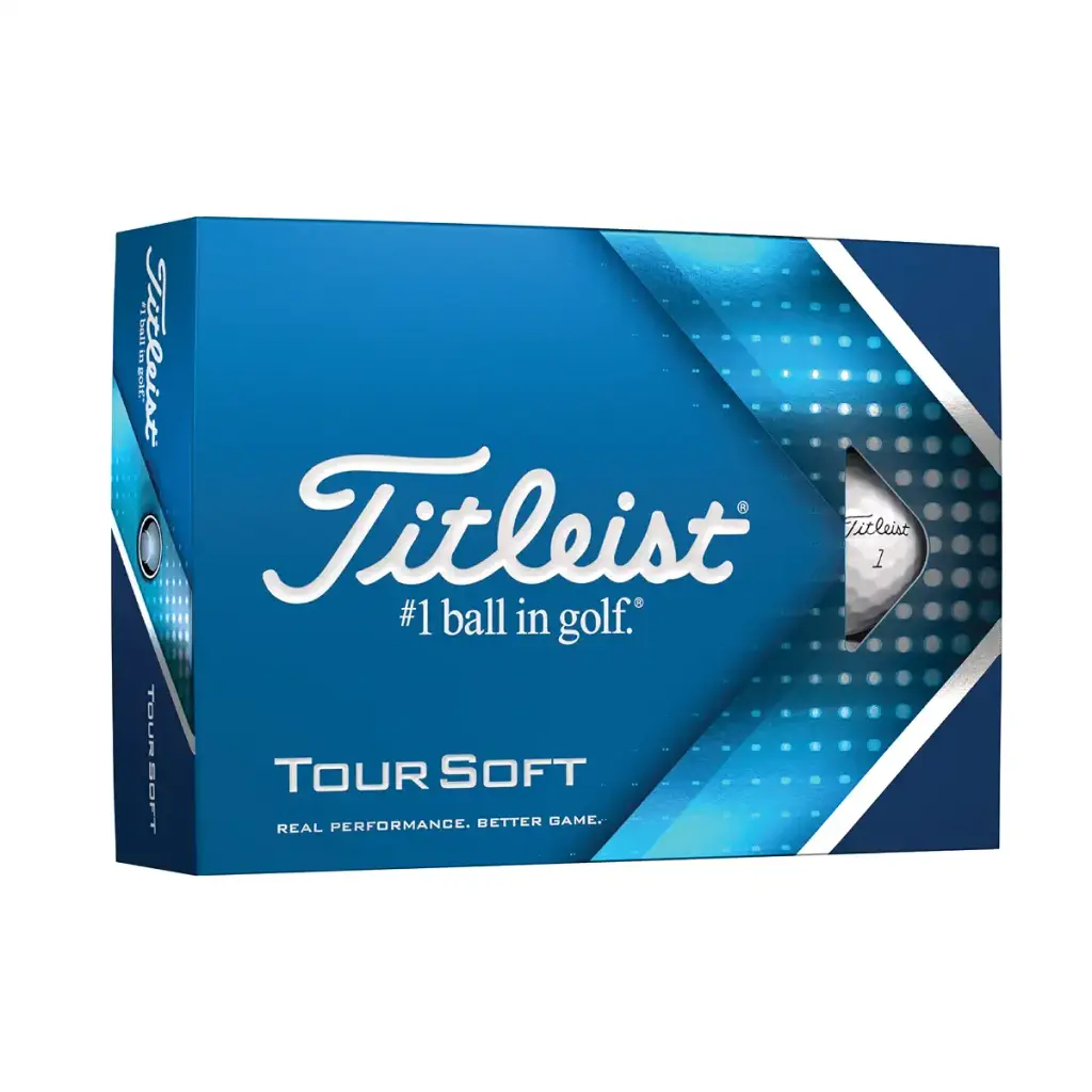 Titleist Tour Soft Golf Balls (One Dozen) White