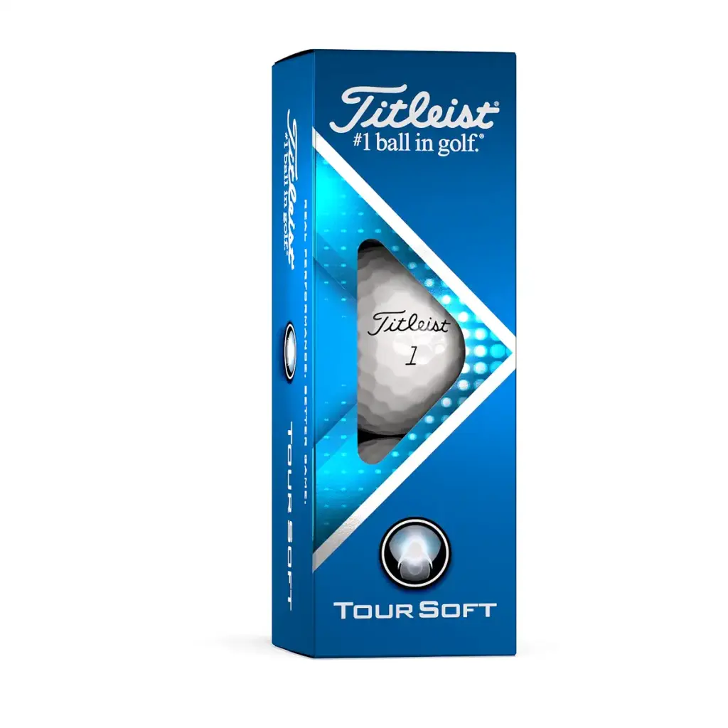 Titleist Tour Soft Golf Balls (One Dozen) White — Golf