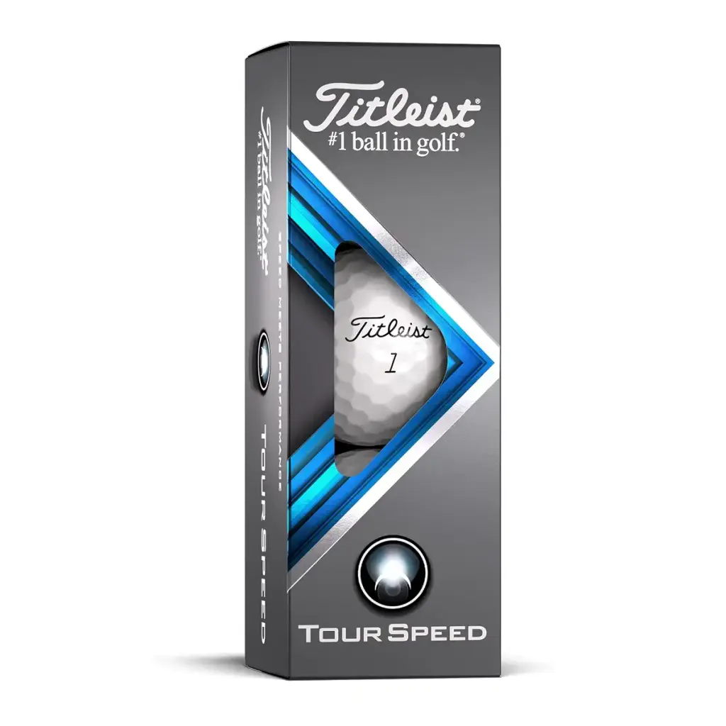 Titleist Tour Speed Golf Balls (One Dozen) White — Golf