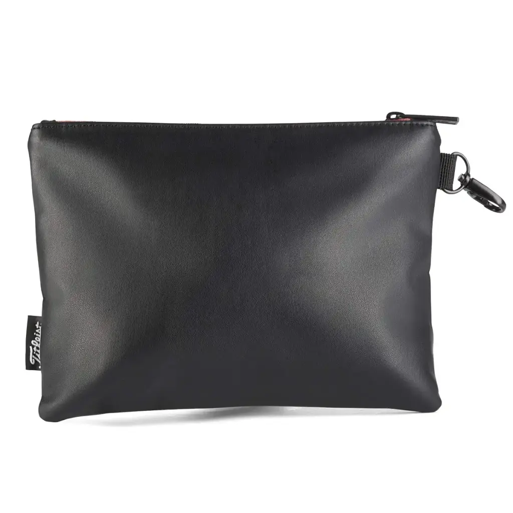 Titleist Travel Gear Professional Zippered Golf Pouch Black — Golf