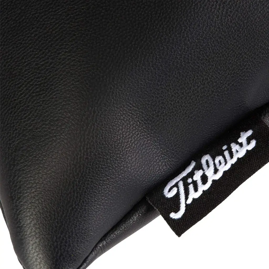 Titleist Travel Gear Professional Zippered Golf Pouch Black — Titleist
