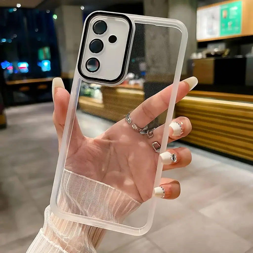 Tivenfezk nadoli clear case for xiaomi redmi note 11s back case case scratch -resistant with camera protective film shockproof protective cover tpu bumper transparent xiaomi redmi note 11s white