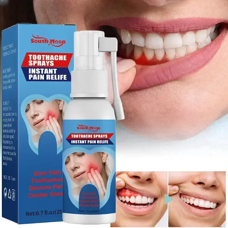 Tooth Pain Relief Toothache Relieving Spray Dental Pain Relief Toothache Spray Instant — Oral Care