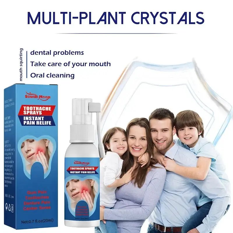 Tooth Pain Relief Toothache Relieving Spray Dental Pain Relief Toothache Spray Instant — Spray