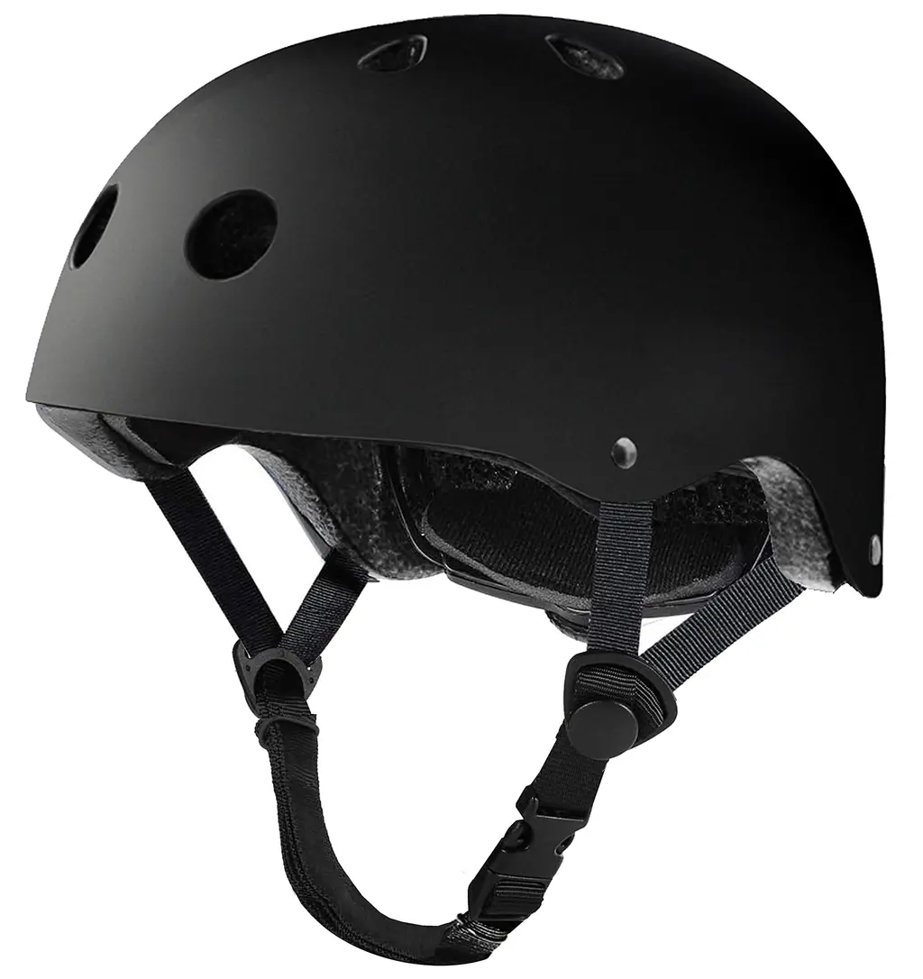 Tourdarson Skateboard Helmet Multi-Sport Scooter Roller Skate Inline Skating Rollerblading for Youth & Adults Black Large