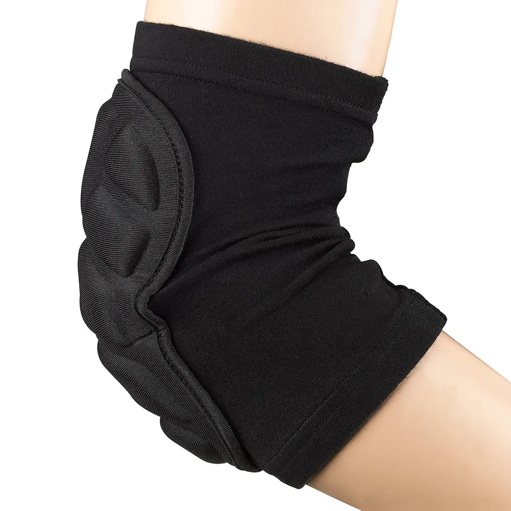 TTIO Elbow Pads- Breathable Protective Soft Lightweight Padded Sleeve Elbow for Skiing Skating Snowboarding Unisex Large