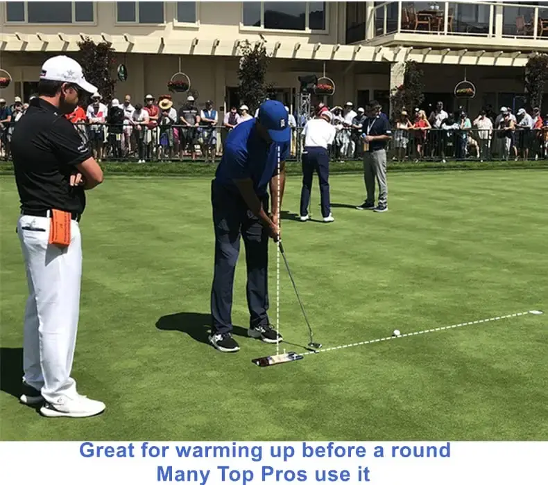 Upgrade Golf Putting Mirror, Portable Putting Aid, Professional Golf Training Equipment — Eeokoka