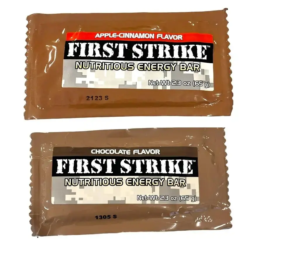 US Military Energy Bar (First Strike Bar) Apple Cinnamon & Chocolate — Bar