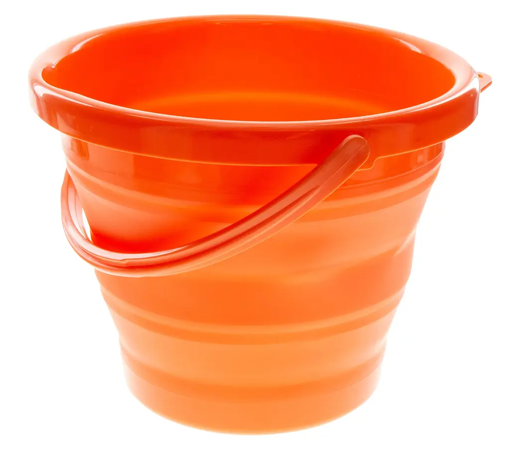 UST FlexWare Collapsible Bucket with Strong Flexible Compact BPA Free Design and Sturdy Handle for Hiking Backpacking Camping and Outdoor Survival 1.0