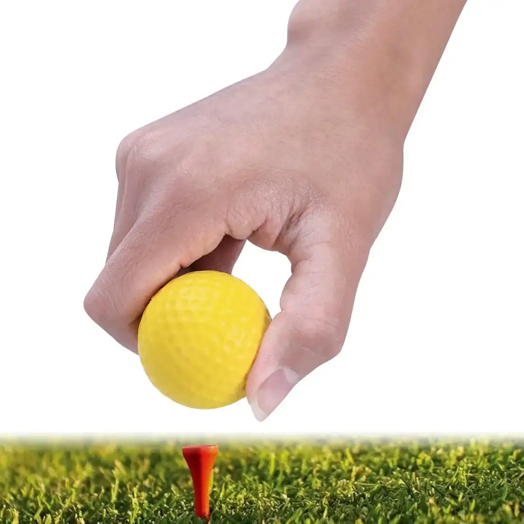 VANZACK Practice Golf Balls Flexible Practice Balls PU Golfballs Indoor Outdoor Training — Golf