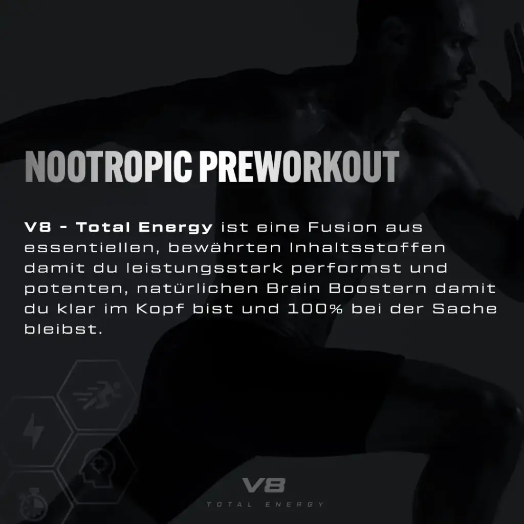VAST Sports V8 Total Energy Pree Workout Booster Training booster CarnoSyn BetaPower — Sports Nutrition