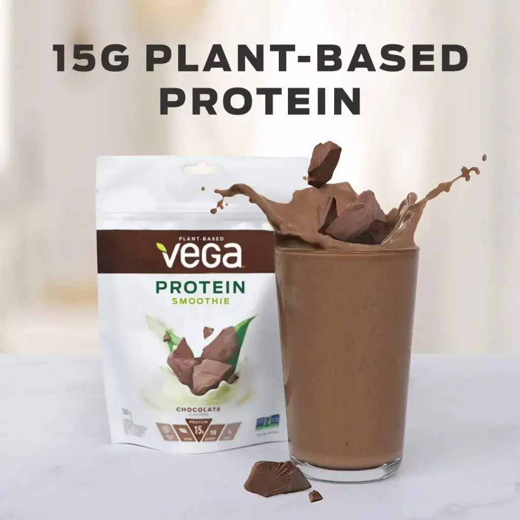 Vega Protein Smoothie, Berry, Plant Based Protein Powder - Vegan Protein Powder — Powder