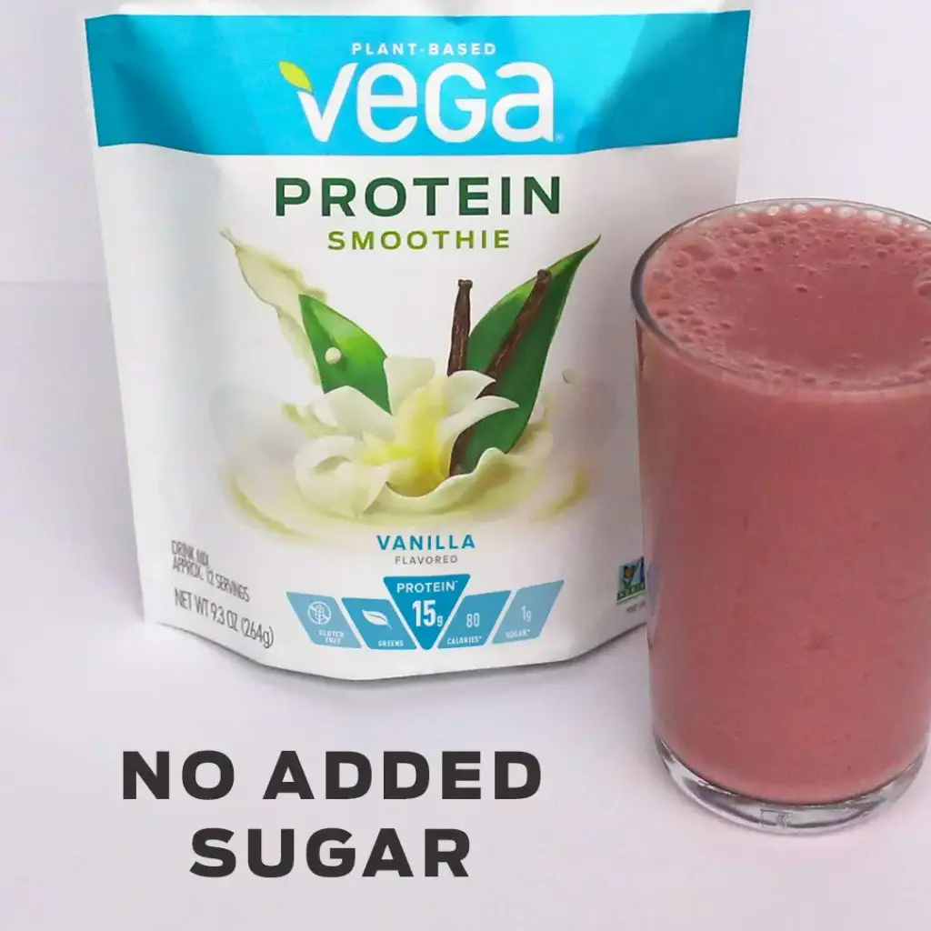 Vega Protein Smoothie, Berry, Plant Based Protein Powder - Vegan Protein Powder — Berry