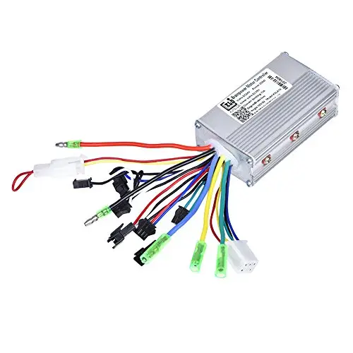 VGEBY Ebike Controller, 24V 250W Brushless Motor Controller Electric Bicycle Speed Control for E-Bike and Scooter Brushless Motor Controller 48 Volt Controller