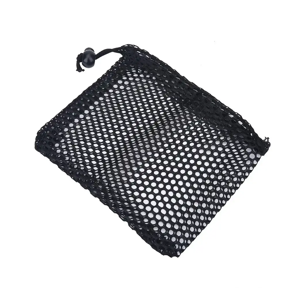 VGEBY1 Golf Ball Bag,Washable Golf Mesh Drawstring Pouch with 3 Sizes for Golf Accessory — VGEBY1