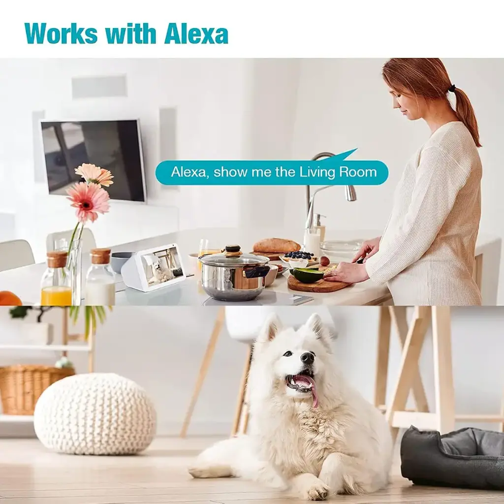Vimtag Indoor Pet Camera 2.5K HD Dog Cameras with Phone App 360 Pan/Tilt Two-Way Audio — Vimtag