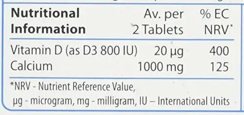 Vitabiotics Ultra Calcium with Vitamin D Tablets Pack of 30 — pack of 30