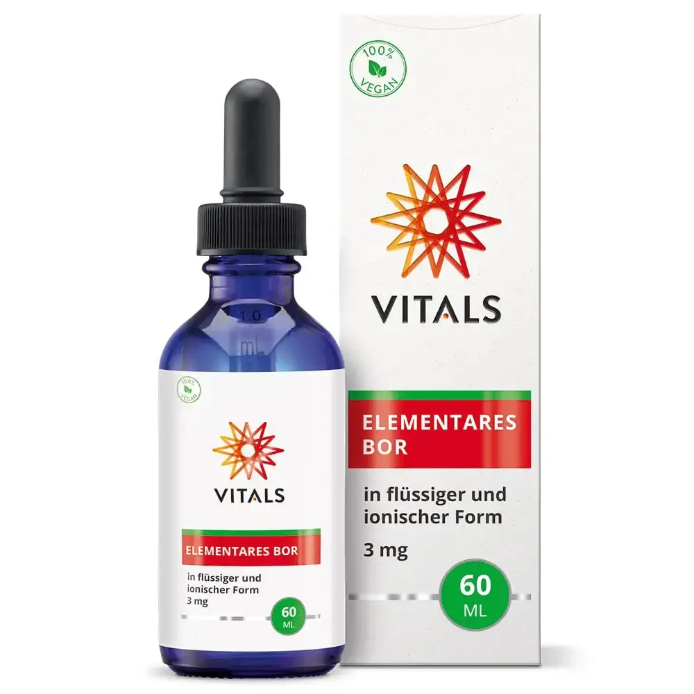 Vitals - Elemental Boron. 3mg in liquid and ionic form 60ml. Boron from the Great Salt Lake in Utah.