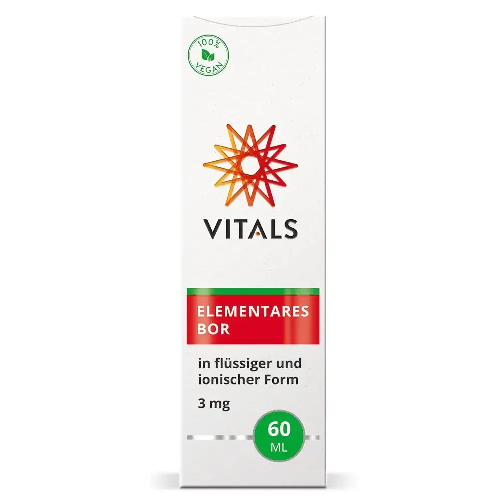 Vitals - Elemental Boron. 3mg in liquid and ionic form 60ml. Boron from the Great Salt — Liquid