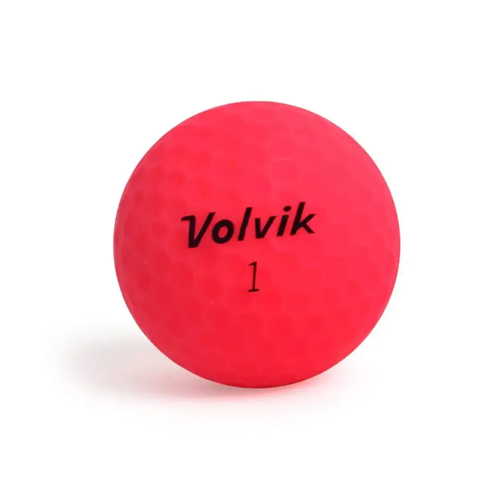 Volvik T2 Ionomer Polymer Low Side Spin Matte Finished Long Distance Balls 2-Pieces, 1 — Volvik