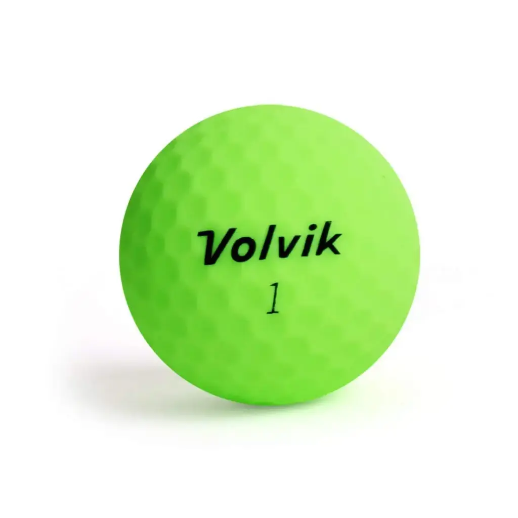 Volvik T2 Ionomer Polymer Low Side Spin Matte Finished Long Distance Balls 2-Pieces, 1 — Volvik