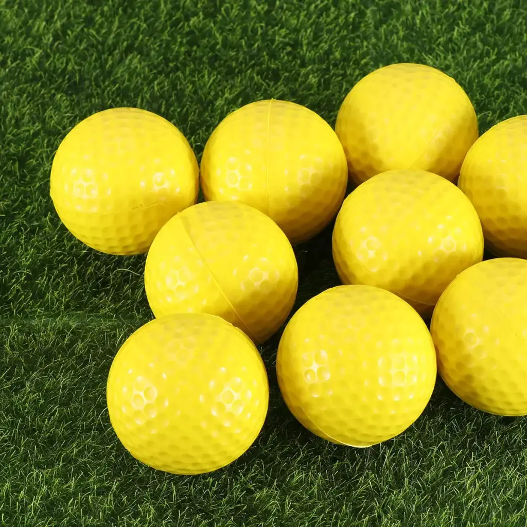 VORCOOL 10pcs Practice Foam Golf Balls, Foam Golf Practice Balls Light Soft Elastic — VORCOOL